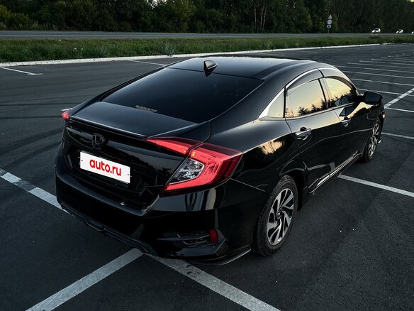 2019 Honda Civic X, чёрный, 1750000 рублей - вид 6