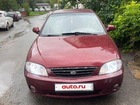 2008 Kia Spectra I Рестайлинг 2, пурпурный, 320000 рублей, вид 1