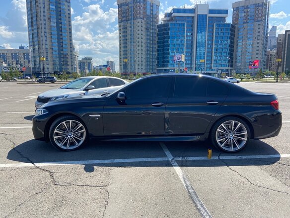 2016 BMW 5 серии 528i xDrive VI (F10/F11/F07) Рестайлинг, чёрный, 2650000 рублей - вид 10