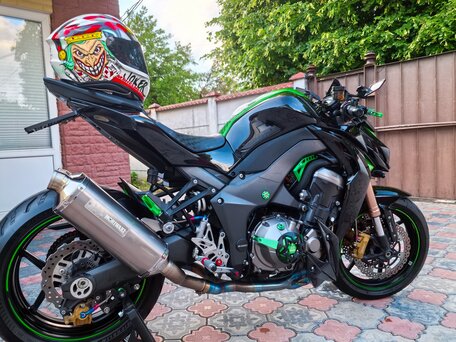 2014 Kawasaki Z 1000, чёрный, 930000 рублей, вид 4