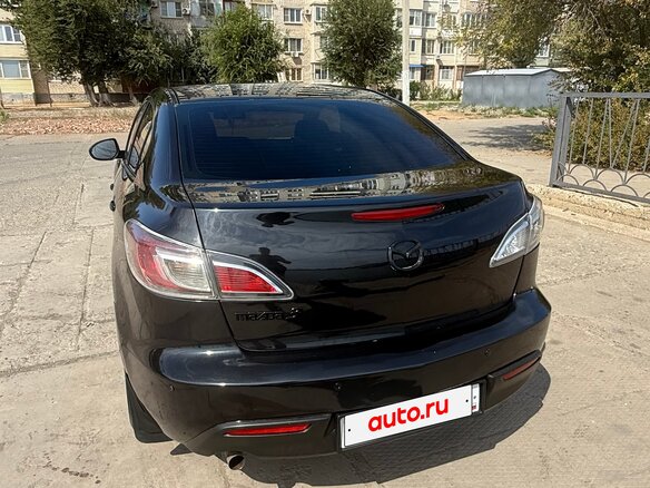 2009 Mazda 3 II (BL), чёрный, 655000 рублей - вид 3