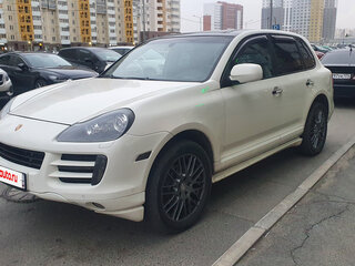 2009 Porsche Cayenne Diesel I Рестайлинг (957), белый, 1510000 рублей, вид 2