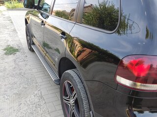 2009 Volkswagen Touareg I Рестайлинг, чёрный, 1530000 рублей, вид 5