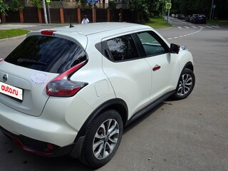 2015 Nissan Juke I Рестайлинг, белый, 1099000 рублей, вид 4