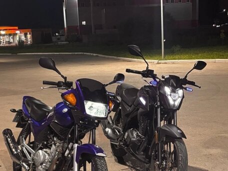 2009 Yamaha YBR125, синий, 165000 рублей, вид 4