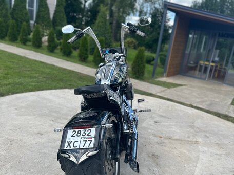 2008 Harley-Davidson Rocker C, чёрный, 1400000 рублей, вид 4