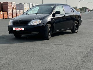 2003 Toyota Corolla IX (E120, E130), чёрный, 310000 рублей, вид 1