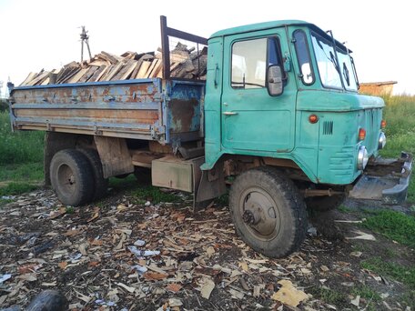 1993 ГАЗ-САЗ 3511, зелёный, 600000 рублей, вид 3