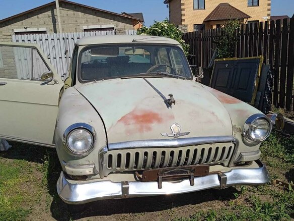 1959 ГАЗ 21 «Волга» 21В, зелёный, 350000 рублей