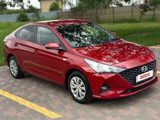 2020 Hyundai Solaris II Рестайлинг, красный, 1050000 рублей, вид 5