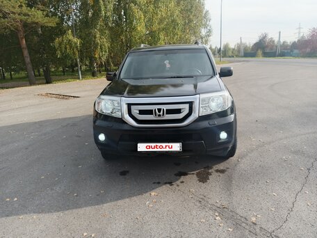 2008 Honda Pilot II, чёрный, 1100000 рублей, вид 4