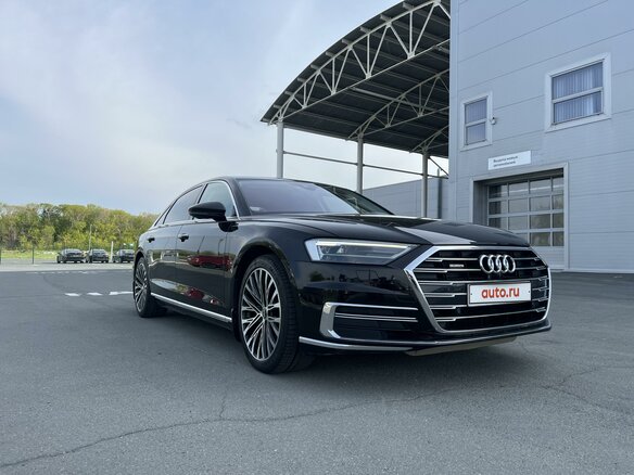 2019 Audi A8 Long 55 TFSI IV (D5), чёрный, 4750000 рублей - вид 9