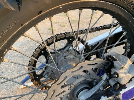 2009 Yamaha YZ250F, синий, 341670 рублей, вид 5