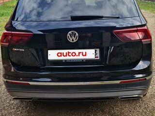 2018 Volkswagen Tiguan Allspace II, чёрный, 4000000 рублей, вид 4