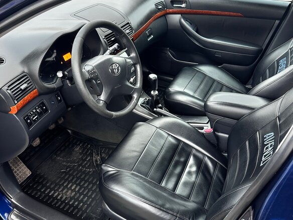 2008 Toyota Avensis II Рестайлинг, синий, 895000 рублей - вид 10