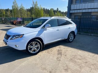 2009 Lexus RX 450h III, белый, 1580000 рублей, вид 1