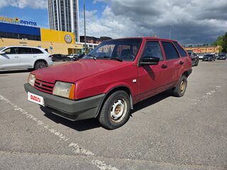 1995 Lada (ВАЗ) 21096, пурпурный, 60000 рублей, вид 1
