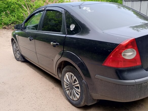 2007 Ford Focus II, чёрный, 300000 рублей - вид 2