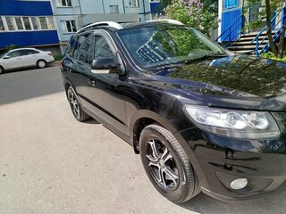 2011 Hyundai Santa Fe II Рестайлинг, чёрный, 1330000 рублей, вид 2