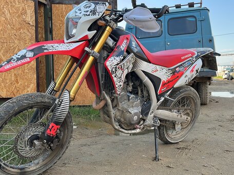 2012 Honda CRF 250L, красный, 400000 рублей, вид 2