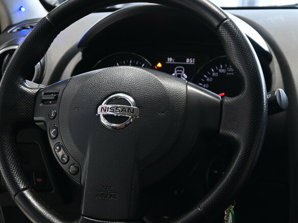 2010 Nissan Qashqai+2 I Рестайлинг, чёрный - вид 10