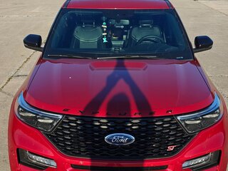 2019 Ford Explorer VI, пурпурный, 5100000 рублей, вид 1