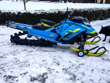 2018 BRP Ski-Doo Summit 850, синий, 1280000 рублей, вид 3