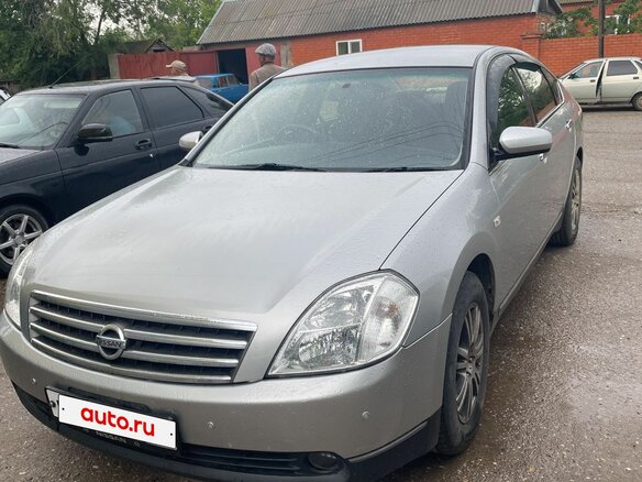 2003 Nissan Teana I (J31), серебристый, 800000 рублей