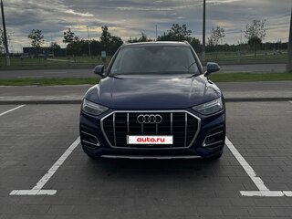 2023 Audi Q5 40 TFSI II (FY) Рестайлинг, синий, 3345000 рублей, вид 2