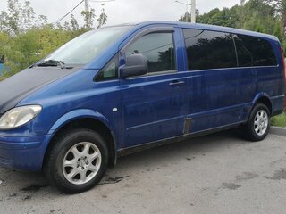 2006 Mercedes-Benz Vito 115 CDI L3 II (W639), синий, 1090000 рублей, вид 3