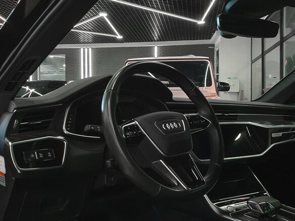 2019 Audi A6 40 TDI V (C8), чёрный, 4100000 рублей - вид 6