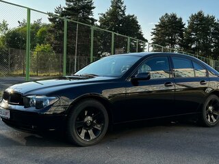 2003 BMW 7 серии 730d IV (E65/E66), чёрный, 1240000 рублей, вид 1