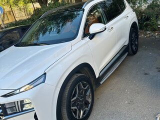 2021 Hyundai Santa Fe IV Рестайлинг, белый, 3950000 рублей, вид 3