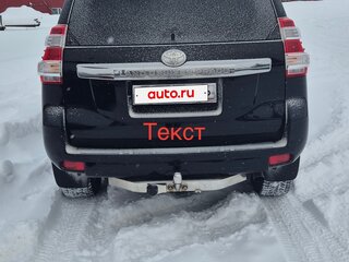 2016 Toyota Land Cruiser Prado 6-speed 150 Series Рестайлинг 1, чёрный, 4300000 рублей, вид 3