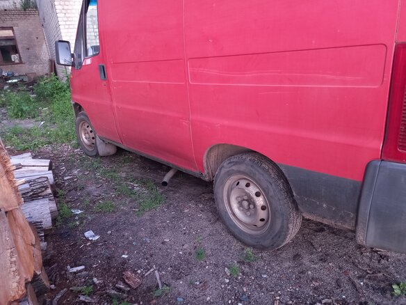 1991 Fiat Professional Ducato, красный, 180000 рублей - вид 12