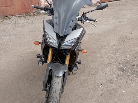2014 Yamaha MT-09 Tracer (FJ-09), серый, 670000 рублей, вид 5