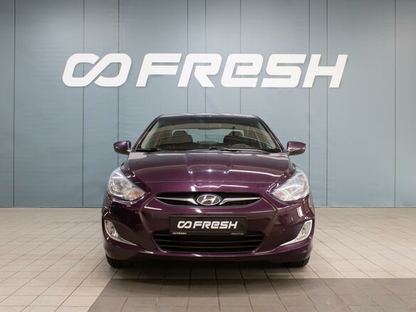 2012 Hyundai Solaris I, фиолетовый - вид 2