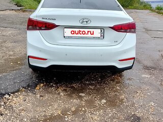 2018 Hyundai Solaris II, белый, 750000 рублей, вид 5