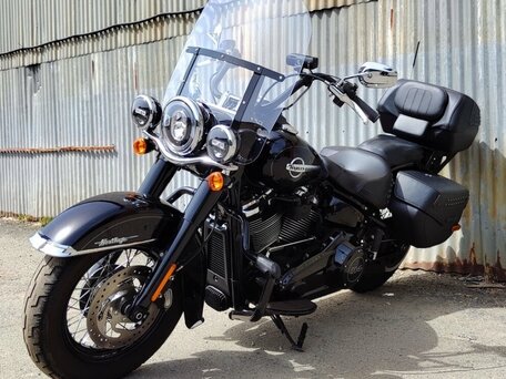 2018 Harley-Davidson Heritage, чёрный, 1800000 рублей, вид 2