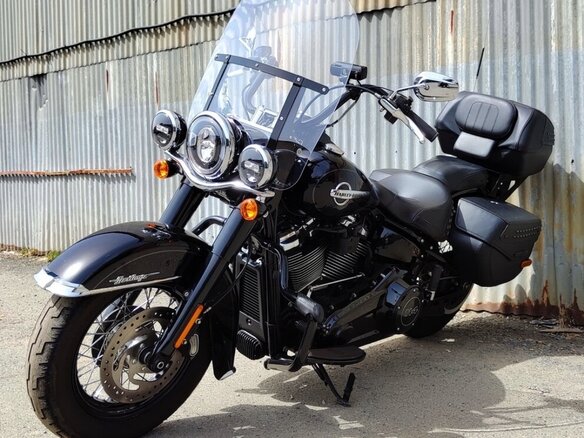 2018 Harley-Davidson Heritage, чёрный, 1800000 рублей - вид 2