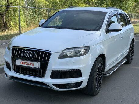 2010 Audi Q7 8-speed I (4L) Рестайлинг, белый, 1300000 рублей, вид 1