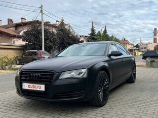 2012 Audi A8 III (D4), чёрный, 2550000 рублей, вид 1