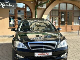 2007 Mercedes-Benz S-Класс 350 V (W221), чёрный, 2100000 рублей, вид 3