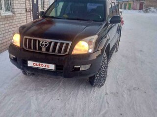 2008 Toyota Land Cruiser Prado 5-speed 120 Series Рестайлинг, чёрный, 2249000 рублей, вид 1