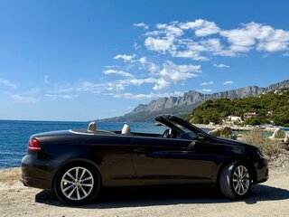 2012 Volkswagen Eos I Рестайлинг, коричневый, 1850000 рублей, вид 4