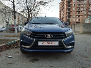 2018 Lada (ВАЗ) Vesta I, синий, 870000 рублей, вид 4