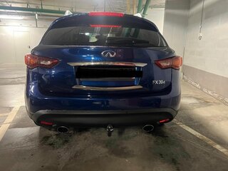 2012 Infiniti FX30d II (S51) Рестайлинг, синий, 1790000 рублей, вид 4