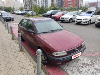 1996 Opel Astra F, пурпурный, 125000 рублей, вид 2