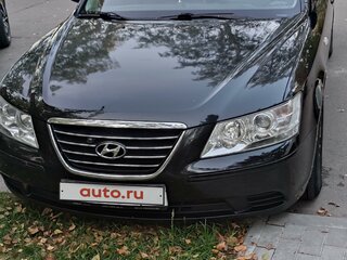 2010 Hyundai Sonata V (NF) Рестайлинг, чёрный, 675000 рублей, вид 2