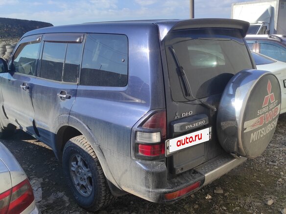 2001 Mitsubishi Pajero III, синий, 900000 рублей - вид 1